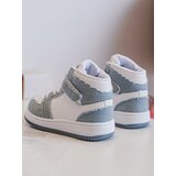 Boto Children's Sport Shoes Jeans White-Blue Milara | Shoptok.si