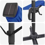  Suncobran Azure plava 286 x 284 x 270 cm Aluminij i poliester | shoptok.hr