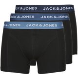 Jack &amp; Jones Boksarice JACSOLID TRUNKS 3 PACK OP Črna cene