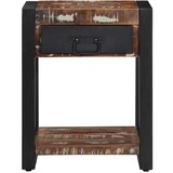 vidaXL pomoćni stolić višebojni 40x40x50 cm puno drvo obrađeno | shoptok.hr