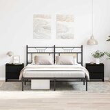  Noćni ormar s ladicama 2 pcs Crni hrast 45 x 34 x 44,5 cm | shoptok.hr