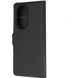 Techsuit Leather Folio preklopna maska za Honor 200 Pro – črna | Shoptok.si