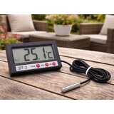  LCD termometar sa sondom za akvarije, hladnjake i terarije 100 cm Slike