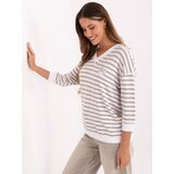 RELEVANCE Blouse-RV-BZ-A791.53-white-beige | Shoptok.si