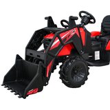  Dječji električni traktor s prikolicom 720-T &amp;ndash; crveni Slike
