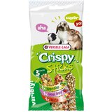 Versele-laga Crispy Triple zelenjava, gozdni sadeži in zelišča - 3 x 55 g | Shoptok.si