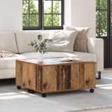  Stolić za kavu Staro drvo 75 x 75 x 38 cm Konstruirano drvo | shoptok.hr