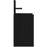  Noćni ormarić s 2 ladice crni 38x34x80 cm | shoptok.hr