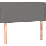 Maison Chic posteljno vzglavje - vzglavna omarica - nočna omarica temno sivo 90x5x78/88 cm blago, (21706564) Cene