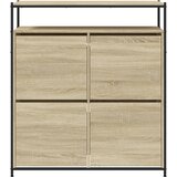 Ormarić za cipele s 4 ladice boja hrasta 100x34x112 cm | shoptok.hr