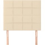  Uzglavlje krem boje 80x5x118/128 cm tkanina | shoptok.hr