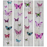  Tapeta - Butterflies and Concrete 49x1000 Samoljepljiva | shoptok.hr