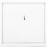 vidaXL ormarić s kliznim vratima bijeli 90 x 40 x 90 cm čelični | shoptok.hr
