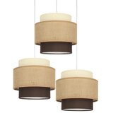  Brilagi - Visilica na sajli RESNA 3xE27/60W/230V prečnik 45 cm bež/crna | Eponuda.com