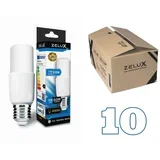 10x led sijalka E27 stick 9W T37 730lm nevtralno bela 4000K