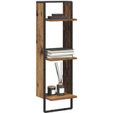  Polica na zidu Staro drvo 30 x 25 x 100 cm Konstruirano drvo | shoptok.hr
