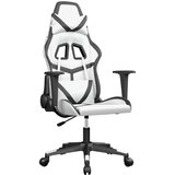  The Living Store Gaming stol bela in črna umetno usnje - Gaming Stol, (21497543) | Shoptok.si