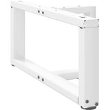  Noge za klub stolić T-oblika 2 kom Bijele 70x25x(30-31) cm Čelik | shoptok.hr