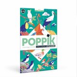 Poppik Edukativni poster s nalepnicama Otkrića Ptice 6-12 | Eponuda.com