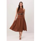 TRENDYOLMILLA Ženska haljina Twoss26El00528, Smeđa (Braon) | Eponuda.com