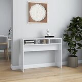  Konzolni stol visoki sjaj bijeli 105x30x80 cm konstruirano drvo | shoptok.hr