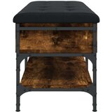 vidaXL klupa za cipele boja hrasta 102x42x45 cm konstruirano drvo | shoptok.hr