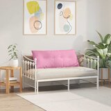  Jastuk za leđa Ružičasta 120 x 19 x 50 cm tkanina | shoptok.hr