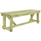 vidaXL Vrtna klop 140 cm impregnirana borovina Cene