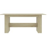  Blagovaonski stol boja hrasta 180x90x76 cm konstruirano drvo | shoptok.hr