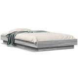 Furnova Posteljni okvir siva sonoma 75x190 cm inženirski les, (21939778) | Shoptok.si