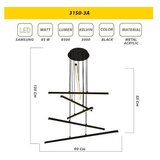 Opviq luster L1245, crni | Eponuda.ba