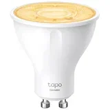 Tapo L610 Smart Wi-Fi Spotlight, Dimmable, 2.4 GHz, GU10 Base, 220–240 V, 50/60 Hz, 350 lm, 2.9 W, 2,700 K, Beam Angle 40° , 3 kWh / 1000h, li