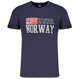 Norway 1963 Muška Majica Kratkih Rukava Plava | shoptok.hr