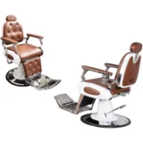Barber stolica White and Brown