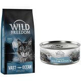 Wild Freedom suha mačja hrana 6,5 kg + WF Instinctive mokra mačja hrana 6 x 70 g po posebni ceni! - Adult "Vast Oceans" s skušo - recept brez žit 6,5 kg + Instinctive Wild Rapids - losos 6 x 70 g | shoptok.hr