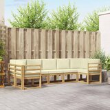  Set vanjskih sofa 7 kom. Bijela i krem | Eponuda.ba