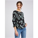 Orsay Black Women Floral Blouse - Women Cene