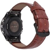 INF Usnjen pašček za uro Garmin Fenix 7X 7S Brown 26 mm, (22056854) | Shoptok.si