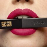 Yves Saint Laurent Rouge Pur Couture The Slim Velvet Radical tanka matirajoča šminka z usnjenim učinkom odtenek 310 | Shoptok.si