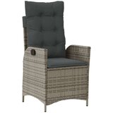  7-dijelni vrtni blagovaonski set sivi od poliratana | shoptok.hr