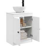  Kupaonski umivaonik s sudoperom Bijela 54 x 35 x 83 cm | shoptok.hr