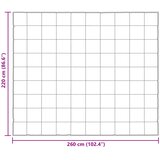 Puni pokrivač za cijelu godinu Crna 220 x 260 cm | shoptok.hr
