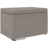  Stolica Sivo-smeđa 61 x 41 x 40 cm Tkanina i konstruirano drvo | shoptok.hr