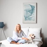  Slika - Simple Blue (1 Part) Vertical 40x60 | shoptok.hr