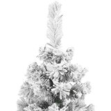  Mršavo božićno stablo 300 LED-ova i set kuglica i snijega zeleni 180 cm | shoptok.hr