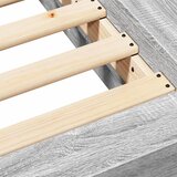  Okvir za krevet boja hrasta 120 x 200 cm od konstruiranog drva | shoptok.hr