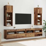 TV ormar za montažu na zid Zidne Staro drvo 30,5 x 30 x 90 cm | shoptok.hr