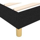  Box spring postelja z vzmetnico črna 180x200 cm blago, (20724464) | Shoptok.si