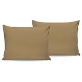 LIGHT BROWN pillowcase set (2 pieces) Cene