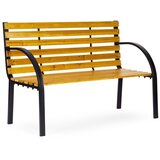 Multi Garden Drvena baštenska klupa sa naslonom 122×57 cm - Cene